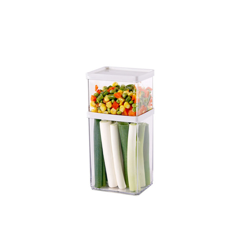 냉장고포켓용기 3호(400ml+850ml) 냉동실보관용기 밀폐용기 반찬통 양념통 냉동용기